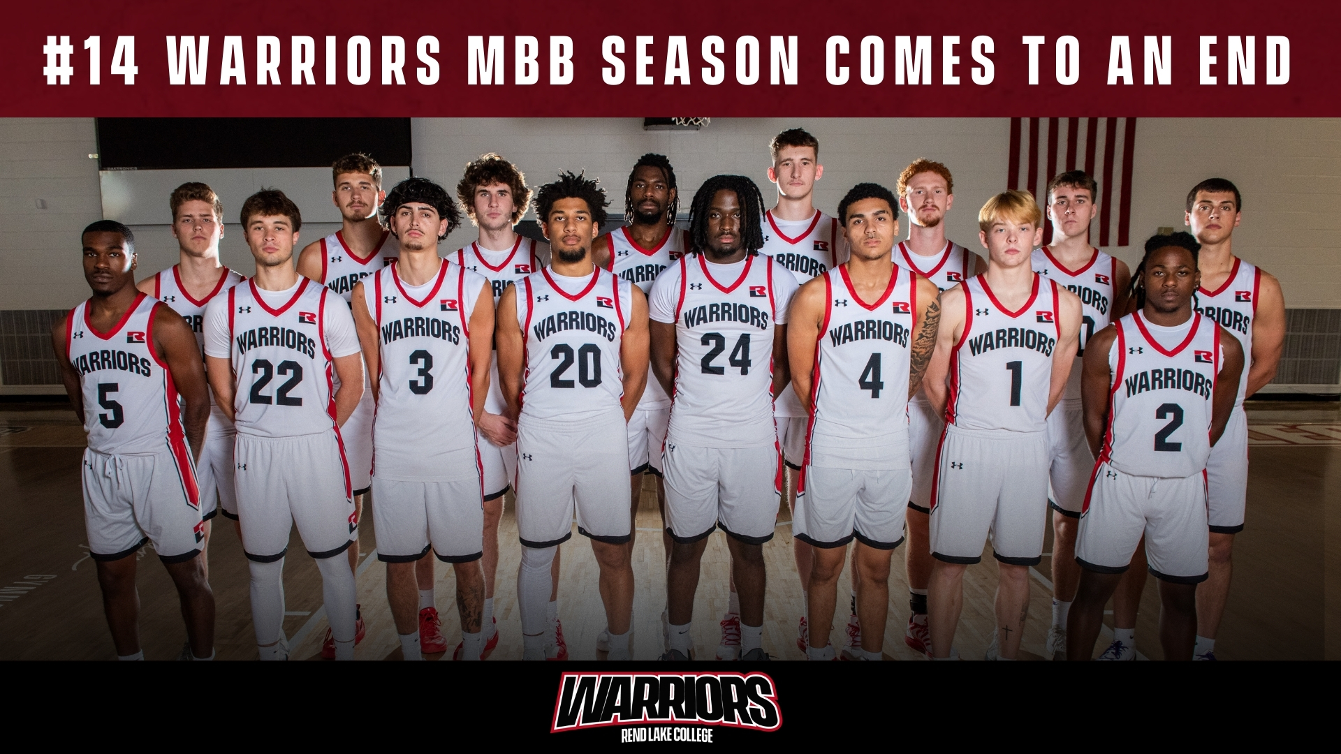#14 Warriors MBB Season Comes to an End