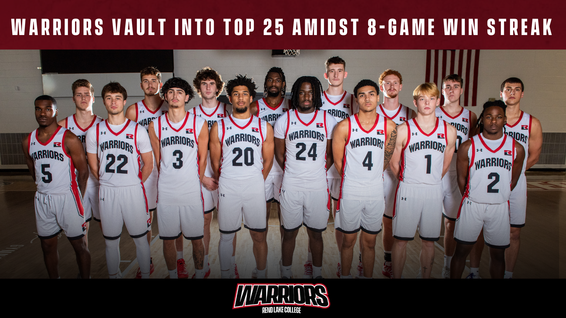 Warriors Vault into Top 25 amidst 8-Game Win Streak