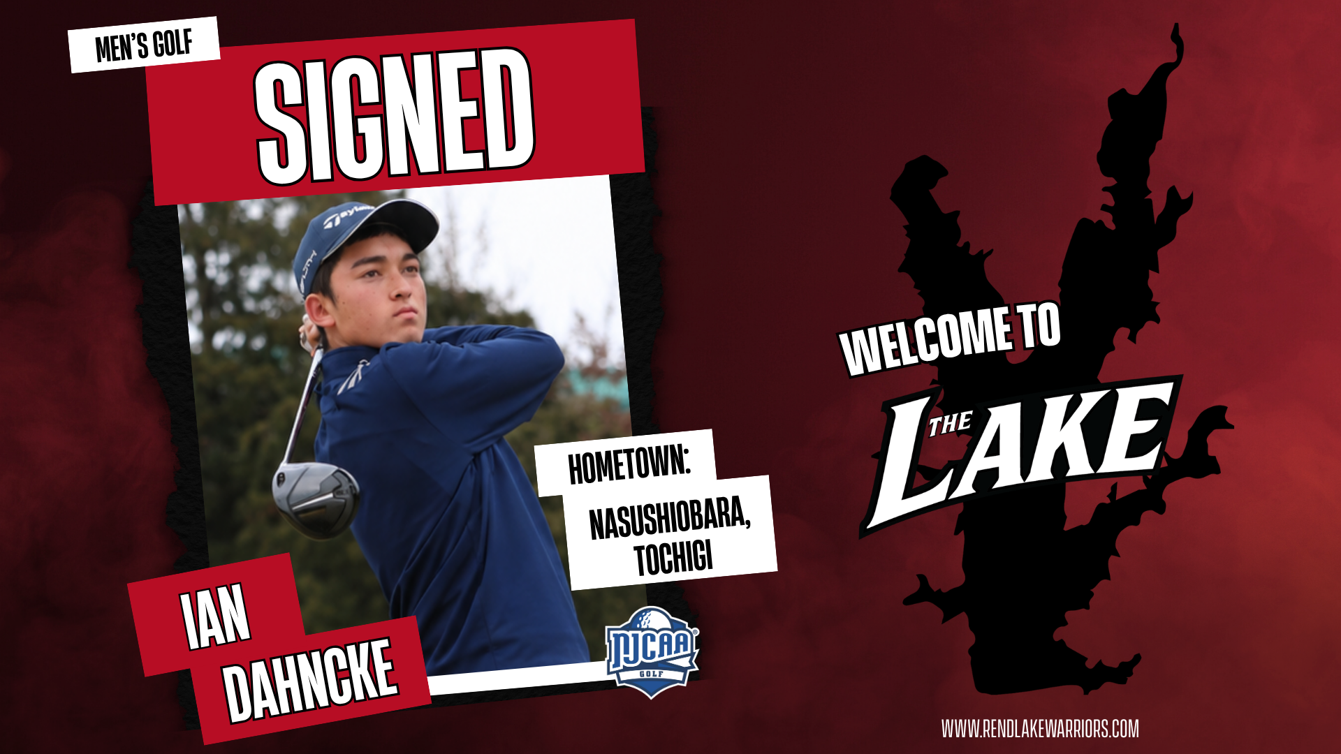 Huey Thowson signs to play golf for RLC Fall 2026