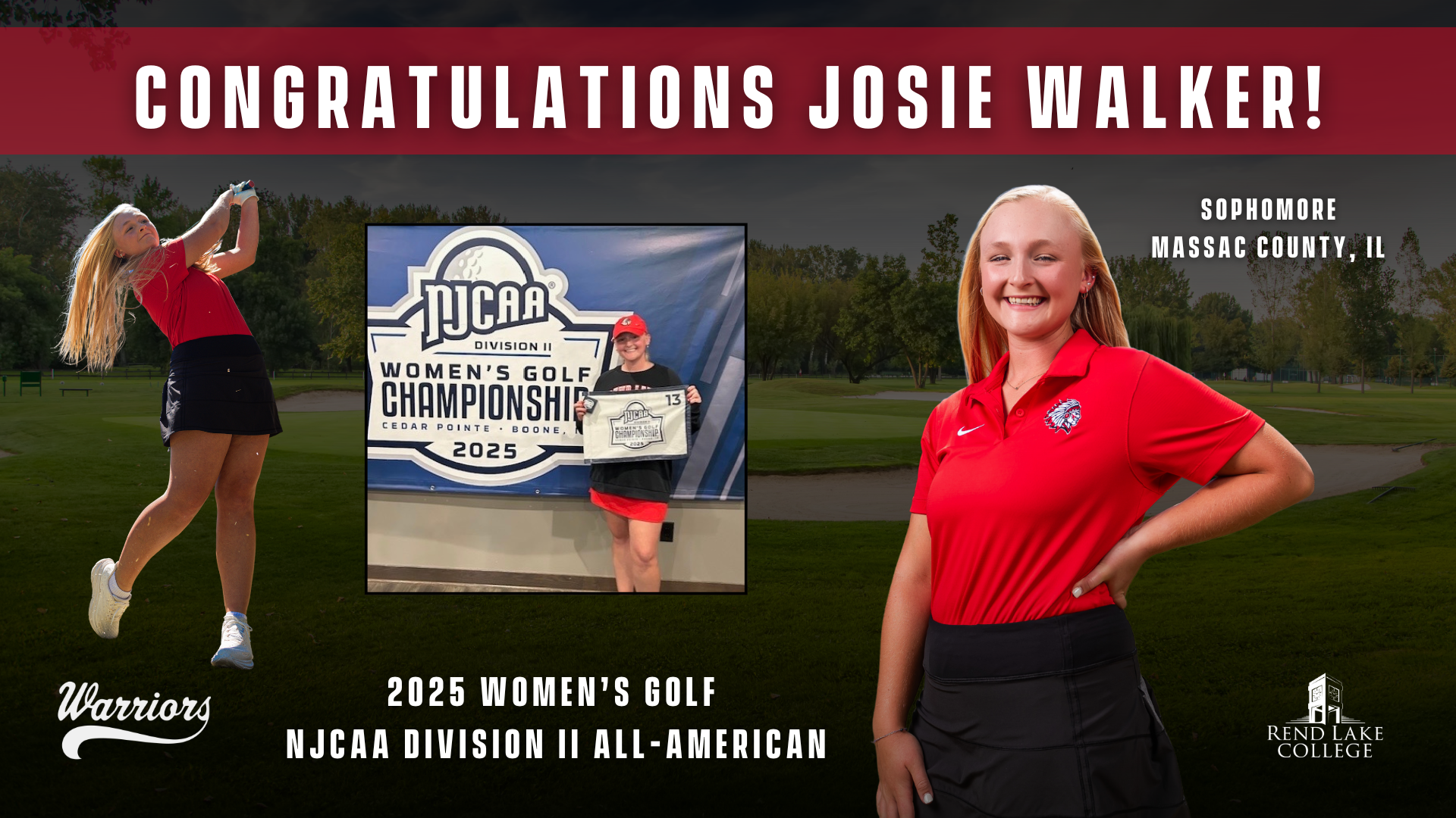 All-American Josie Walker